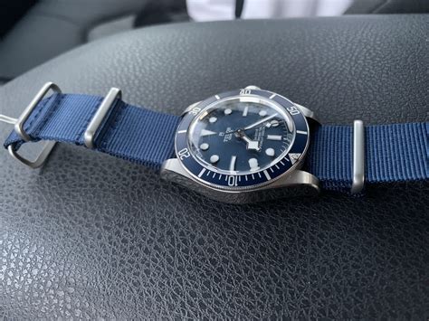 tudor bb58 blue nato strap